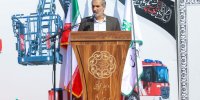 اولین نردبان ۵۶ متری آتشنشانی در  استان البرز