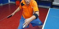 قهرمانی منوچهر مرادی درمسابقات پینگ پنگ کمالشھر کرج
