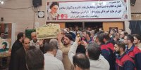 آلاله گمنام زهرایی در آغوش پرسنل تراکتورسازی