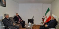 دیدار دبیر خانه صلح شمالغرب با امام جمعه باسمنج