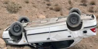 واژگونی سمند در جاده روستایی آذرشهر ۵ مصدوم داشت