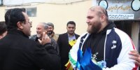 استقبال گرم قائمشهری ها از «رستم ایران»
