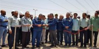 نخستین سایت تخصصی تست و بازرسی ماشین آلات باربرداری کشور در فولاد خوزستان افتتاح شد