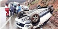 مصدومیت 10 نفر در سانحه رانندگی مازندران
