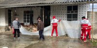 آسیب‌دیدگی ۱۱ منزل مسکونی در اثر توفان و وزش تندباد در جویبار