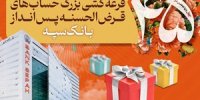 قرعه‌کشی بزرگ حساب‌های قرض‌الحسنه پس انداز بانک سپه