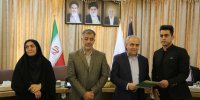 کسب تندیس و تقدیر جوانان برتر استان توسط میثم رشتبر قهرمان و رکوردار گونگ فو
