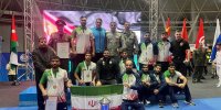 نایب‌قهرمانی مقتدرانه تیم ملی کشتی نیروهای مسلح ایران در جام وزارت دفاع روسیه