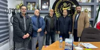 دیدار نماینده کیوکوشین دو کاراته استان با  رئیس هیات کاراته آذربایجان شرقی