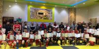 مراسم تجلیل از قهرمانان پاورکیک‌بوکسینگ استان  آذربایجان شرقی