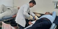 اهدای خون کارکنان شیر پگاه تبریز