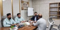  دیدار چهره به چهره معاون منابع انسانی و امور اجتماعی با کارکنان شرکت فولاد خوزستان