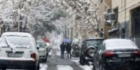 برف بهاری در آذربایجان شرقی