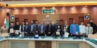 تجلیل از قهرمانان ۱۴۰۳ ووشو آذربایجان شرقی