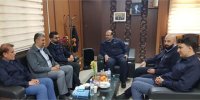 دیدار مدیرعامل با مدیر بازرسی و نظارت شرکت