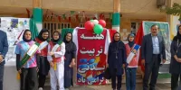 حضور رئیس آموزش‌وپرورش ناحیه ۳ کرج در انتخابات انجمن ورزشی هنرستان شهید ثانی