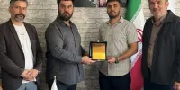 تقدیر رئیس انجمن جوجیتسو آذربایجان شرقی از مدیر تربیت‌بدنی شهرداری منطقه ۱۰ تبریز