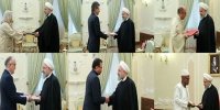دریافت استوار نامه سفرای جدید شش کشور