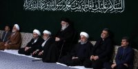 مراسم عزاداری ایام شهادت حضرت فاطمه‌ زهرا (س) برگزار شد