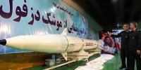 رونمایی از موشک بالستیک هوشمند دزفول در کارخانه زیرزمینی سپاه