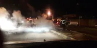 ضرب و شتم شدید مامور آتش‌نشانی در عملیات اطفای حریق