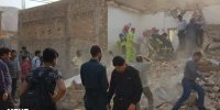 انفجار گاز واحد مسکونی در دینارآباد شهریار