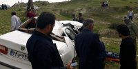 بی‌احتیاطی خودروی سمند حادثه آفرید/ راننده پژو دچار شوک شد