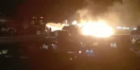 حریق خودرو در پاکدشت/یک کودک در آتش سوخت