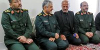 دیدارفرمانده کل سپاه پاسداران با خانواده شهدا و مجروحین حادثه تروریستی زاهدان