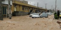 آبگرفتگی معابر اکثر نقاط در استان فارس‌
