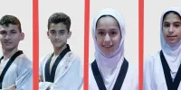 زرین نعل و بخش نژاد به نشان طلا دست یافتند/ دو برنز برای پسران
