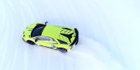 رانندگی در برف با (LM002 )و لامبورگینی اونتادور ( Lamborghini Aventador SVJ )