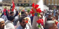 صدها نفر در بغداد و نجف اشرف علیه رژیم بحرین تظاهرات کردند