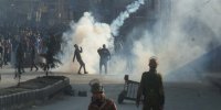 درگیری پلیس هند با ساکنان کشمیر، چندین مجروح برجای گذاشت