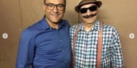 سلفی‌ دیدنی رامبد جوان با مهمانان خندوانه+تصاویر
