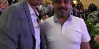 رضا عطاران و فردوسی‌پور در جشن حافظ
