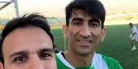 سلفی بیرانوند در تمرین پرسپولیس!/ عکس