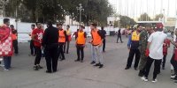 حضور پلیس زن در استادیوم آزادی برای شناسایی دختران/ عکس