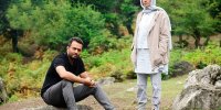 تصویری از سارا بهرامی و مصطفی زمانی در کرگدن