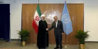 انتقادات صریح روحانی از سازمان ملل در دیدار با گوترش