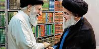 تصویری از سید حسن نصرالله در کتابخانه رهبرانقلاب