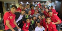 رختکن پرسپولیس بعد از برد مقابل پیکان/ عکس