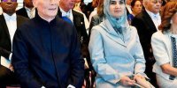 عکس | لعیا جنیدی در مراسم تاجگذاری امپراتور ژاپن