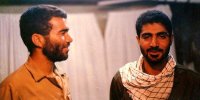 تصویری قدیمی از سردار سلیمانی و دریادار فدوی