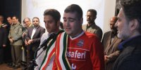 هوادار نساجی بهترین هوادار ورزش ایران شد/عکس
