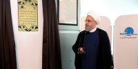 روحانی ترمینال-گالری سلام در فرودگاه امام(ره) را افتتاح کرد