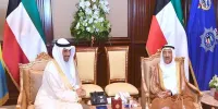 امیر کویت، ولیعهد و رئیس مجلس این کشور را به حضور پذیرفت