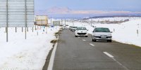 تردد خودرو در محور نهاوند - نورآباد با زنجیر چرخ امکان‌پذیر است