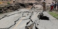 رانش زمین در روستای نرگسلوی علیا