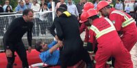 مانور امداد و نجات غواصی در دریاچه کیو خرم‌آباد برگزار شد